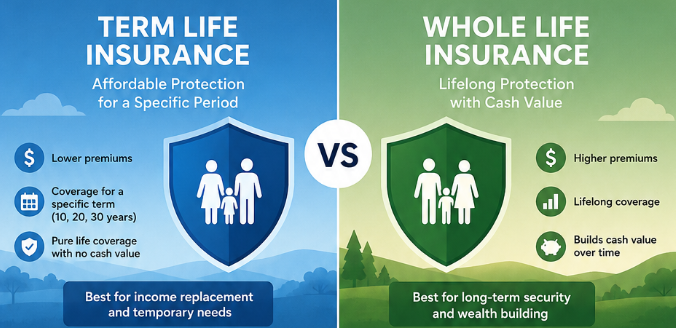 Term vs Whole Life Insurance: The Costly Mistake Millions of Adults Make
